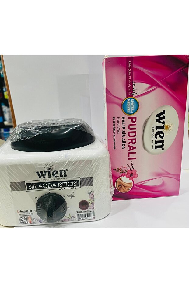 Sir Ağda Kazanı Makinesi +wien pudralı kalıp ağda 400ml - 2