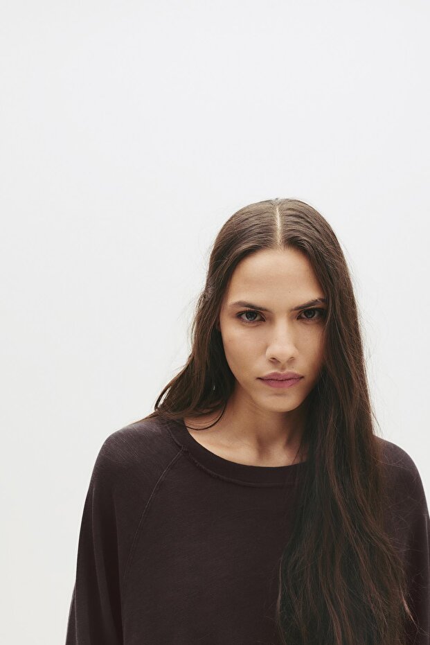 Reglan uzun kollu tişört - 5