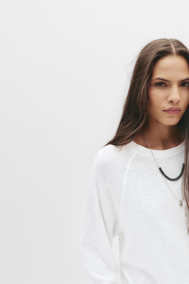 Reglan uzun kollu tişört - 4