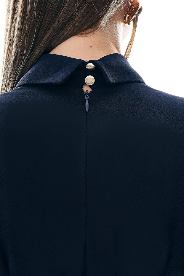 Gold Düğmeli Tulum - 3