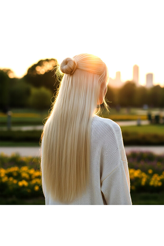 فايبر سين فلات هاف مون + 2 سايد كليك / بلاتينيوم - 1