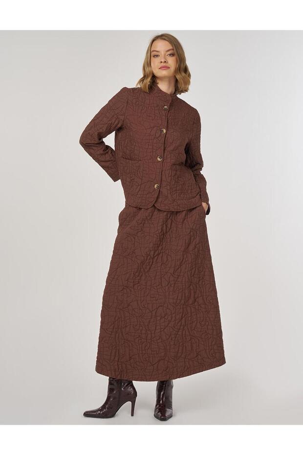 Embossed Patterned Double Set Coffee - 1