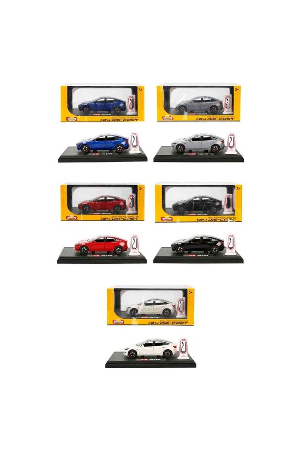 4997 Nessiworld-Yfn-1 24 Car Xlg Model-3 5R with Sound and Light - 2