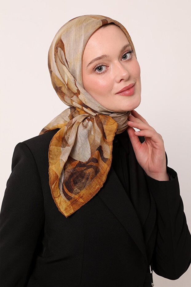 Summer Scarf | Golden Amber