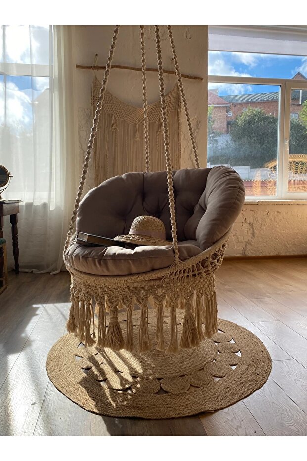 El Yapımı Makrome Salıncak – Mola Modeli - 3