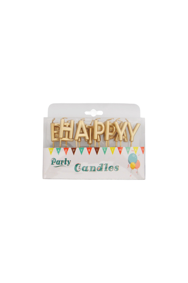 Happy Birthday Set Mum - Metallic Gold Color