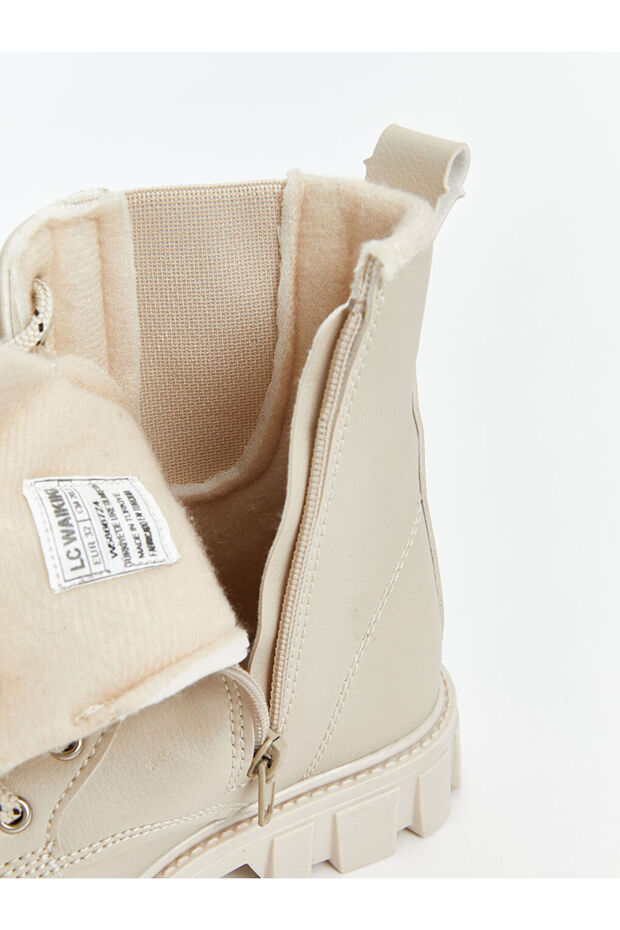 Sparkling Choices from Shining Store |   Girls' Snow Boots with Laces and Zipper - 6