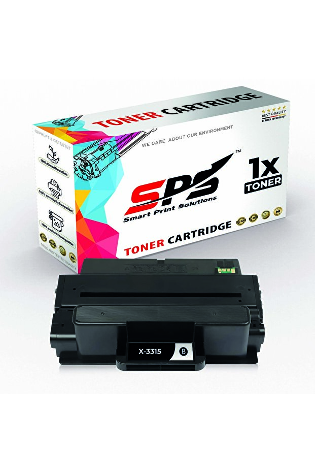 SPS Compatible Toner Cartridges for Xerox | X3315 | 1x Black | Yield upto 5,000 Pages