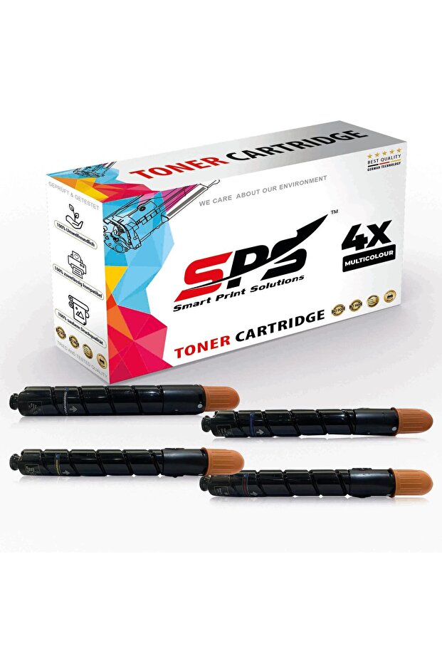 SPS Compatible Toner Cartridges for Canon | C-EXV29 | 4x Multicolor | Yield upto 36,000 Pages