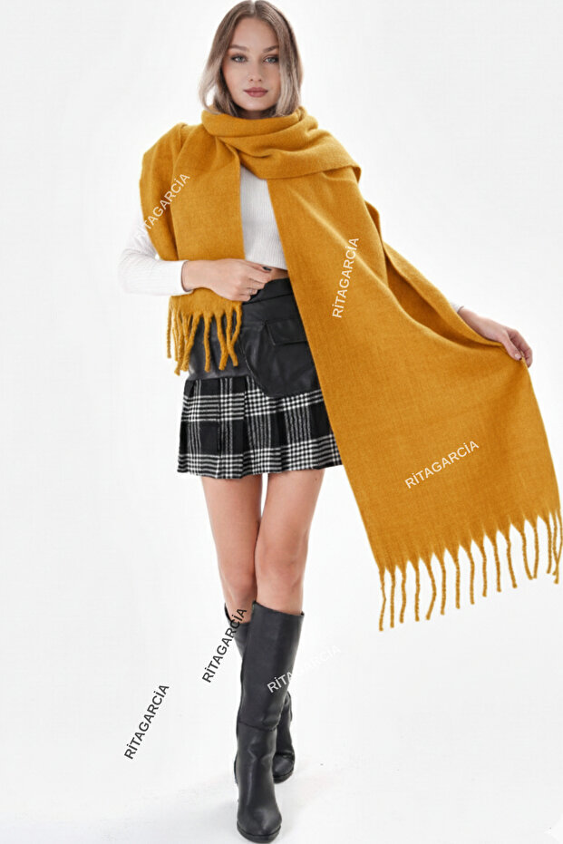 Puffy Chic Premium Soft Buklet Atkı - 7