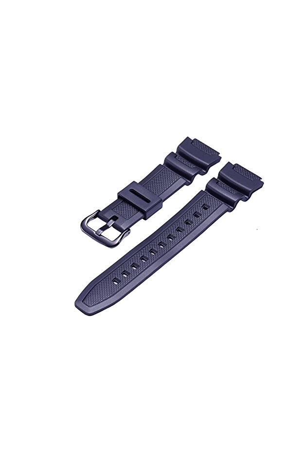 سوار ساعة متوافق مع AE-1200 باللون الأزرق الداكن - 1