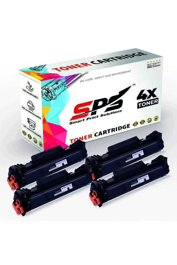 SPS Compatible Toner Cartridges for HP | CF248A 48A | 4x Black | 1,000 Pages