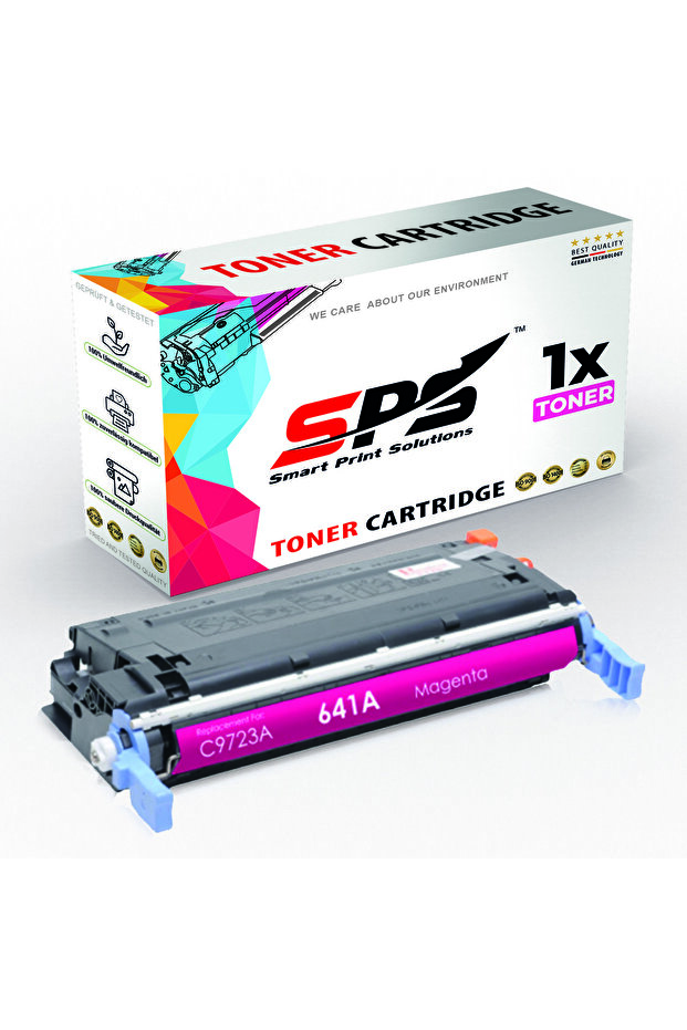 SPS Compatible Toner Cartridges for HP | C9723A 641A | 1x Magenta | Yield upto 8,000 Pages