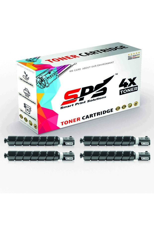 SPS Compatible Toner Cartridges for Canon | C-EXV63 | 4x Black | 30,000 Pages