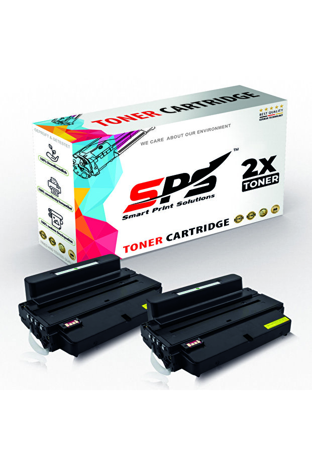 SPS Compatible Toner Cartridges for Samsung | MLT-D205L | 2x Black | Yield Upto 5,000 Pages