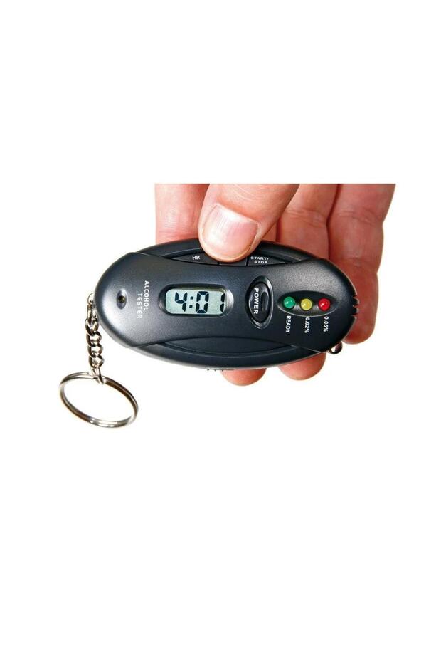 Basic 4-in-1 Breathalyzer Keychain, with Parking Timing Function and LED Flashlight, Code LAM - 2