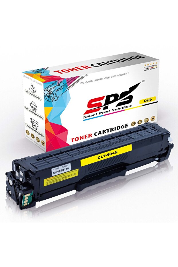 SPS Compatible Toner Cartridges for Samsung | CLT-Y504S | 1x Yellow | Yield upto 1,800 Pages