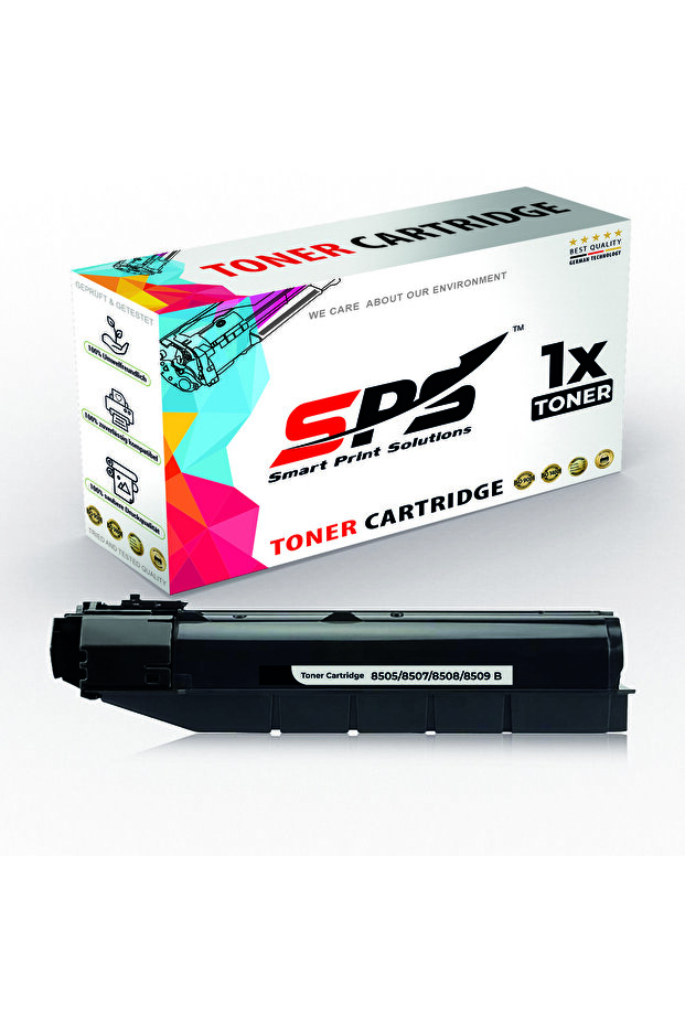 SPS Compatible Toner Cartridges for Kyocera | TK-8508BK | 1x Black | Yield upto 30,000 Pages