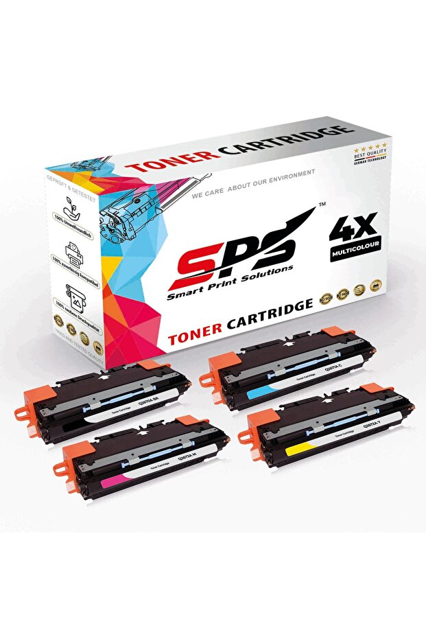 SPS Compatible Toner Cartridges for HP | 308A | 4x Multicolor | Yield upto 6,000 Pages