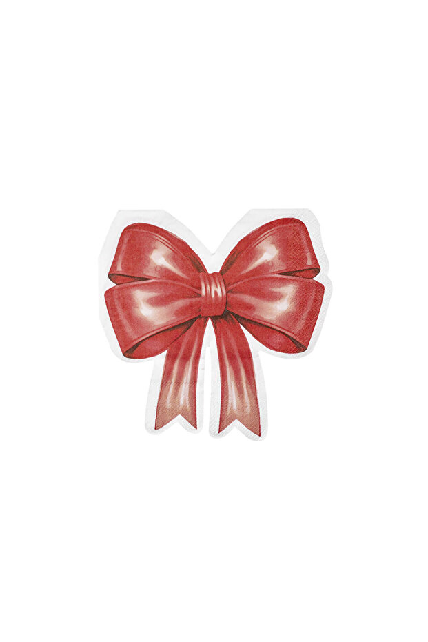 Sparkling Choices from Shining Store |   Paper Napkins with Bow Figure 20 Pcs - 5