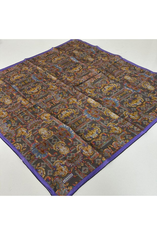 2026 Autumn-Winter Season Pure Sura Silk Scarf Pku0315