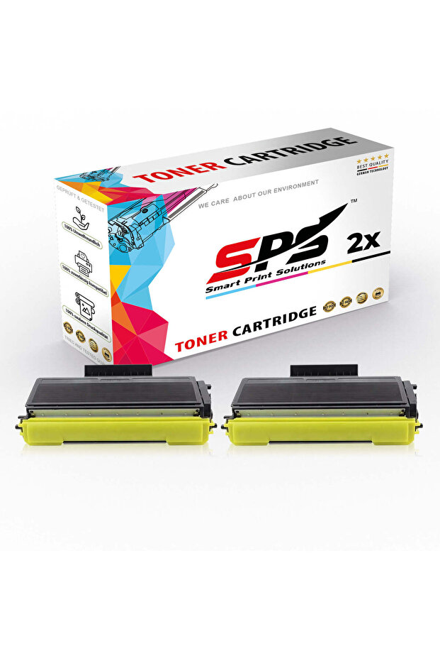 SPS Compatible Toner Cartridges for Brother | TN-7600 | 2x Black | 6,500 Pages