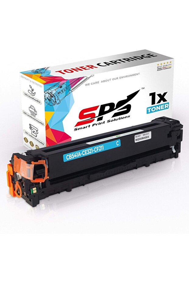 SPS Compatible Toner Cartridges for HP | CE321A 128A | 1x Cyan | Yield upto 1,300 Pages