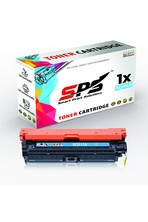 SPS Compatible Toner Cartridges for HP | W2011A 659A | 1x Cyan | Yield upto 13,000 Pages
