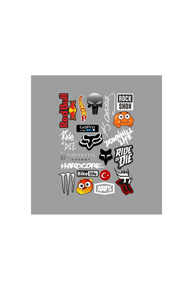 Bisiklet Sticker Seti - 1