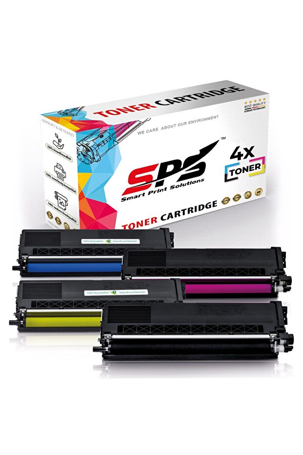 SPS Compatible Toner Cartridges for Brother | TN-315 | 4x Multicolor | Yield upto 6,000 Pages
