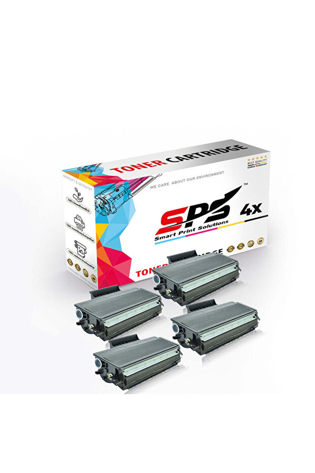 SPS Compatible Toner Cartridges for Brother | TN-3185 | 4x Black | 7,000 Pages