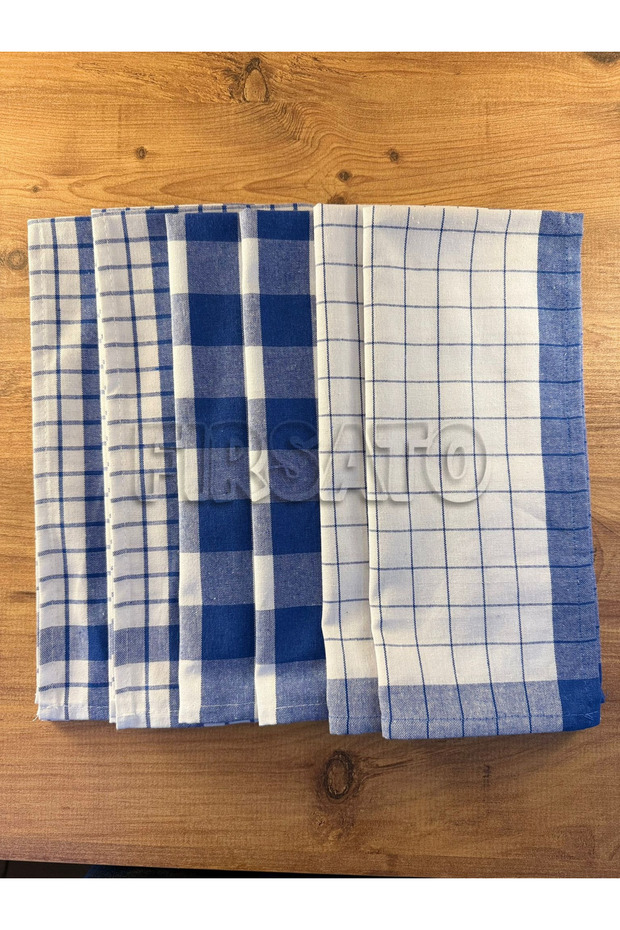Triokare 6-Piece Kitchen Towel / Dishcloth Set - Ecotex Certified, 45X65
