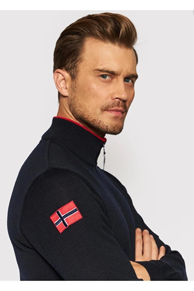 MEN'S ZIPPED PULLOVER - 3