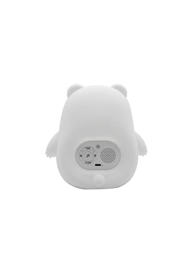 - AYICIK FİGÜRLÜ SAATLİ ALARMLI GECE LAMBASI - 3