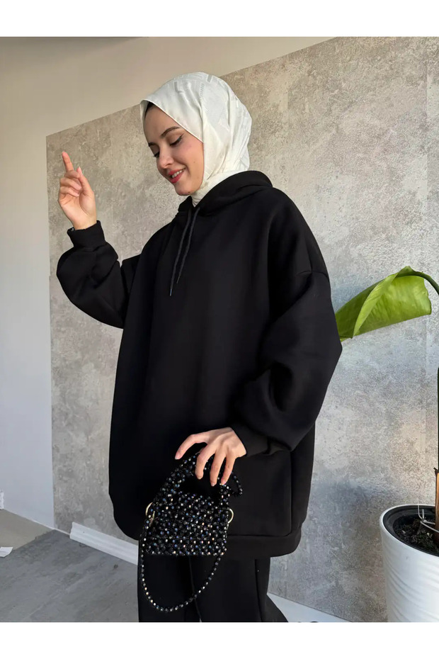 extra oversize kadın sweatshirt - 1