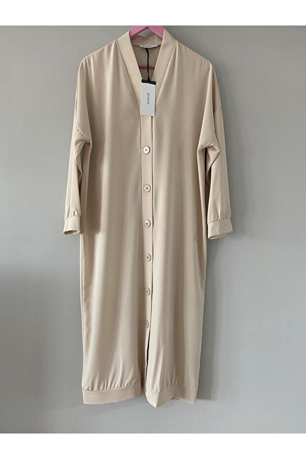 Boydan Düğmeli Tunik/Hırka - 1