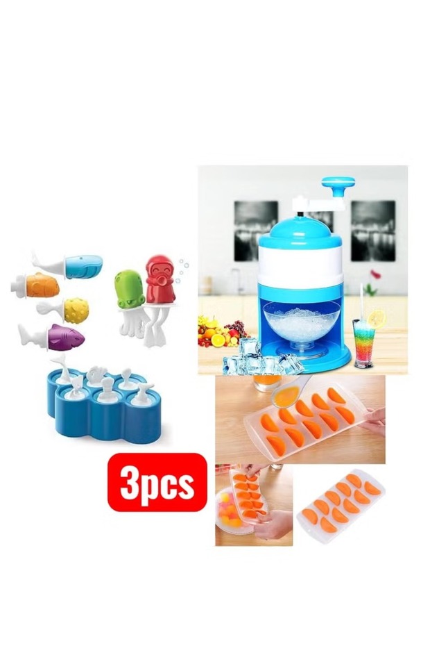 Fun shaped ice cream molds - 1