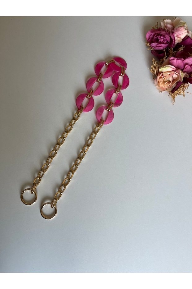 Acrylic Detailed Bag Strap for Knitted Bags