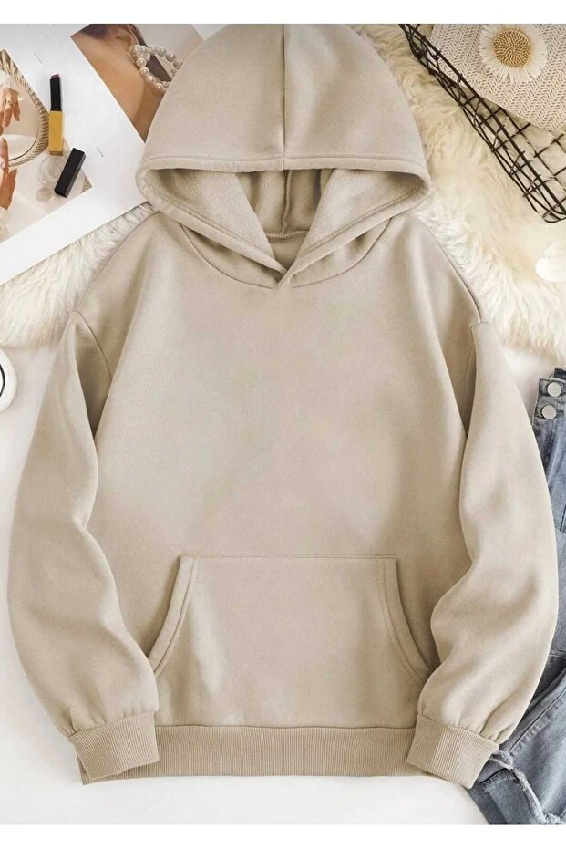 سترة أساسية للجنسين - بيج - 1