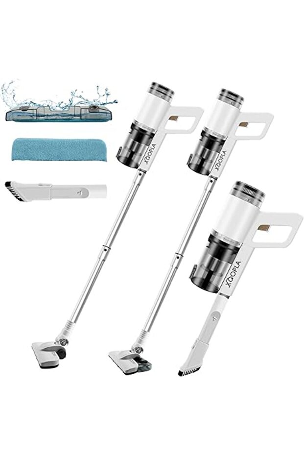 Xoopla Stick Vacuum Cleaner, 2 in 1 Mopping Wet Dry Corded Vacuum and Mop Combo with Powerful 800W 2 - 1