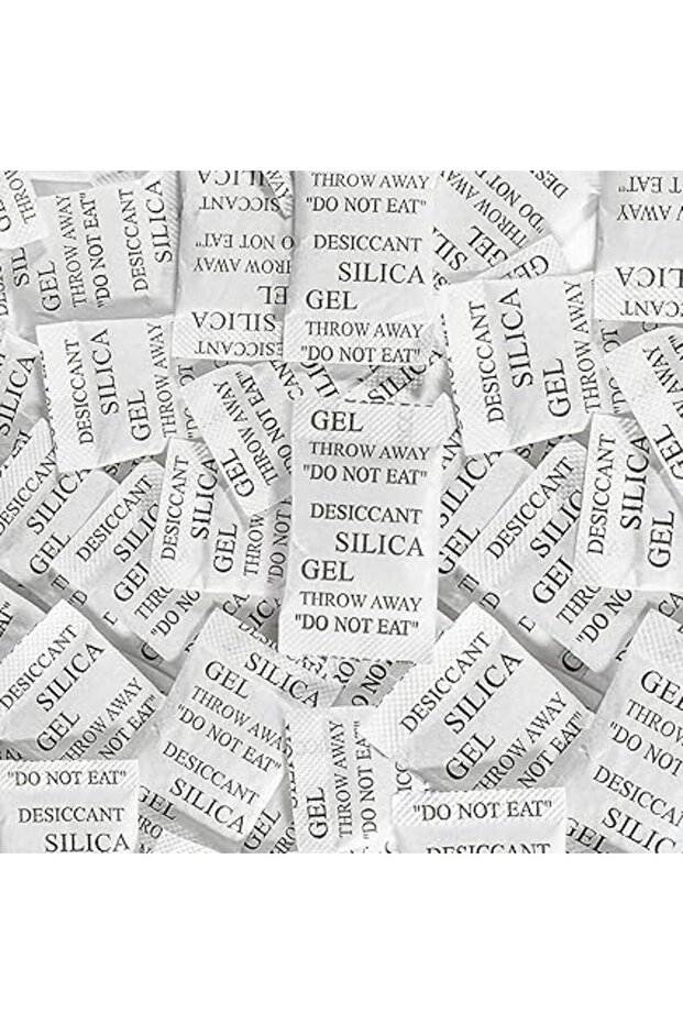 Desiccant Packets, 1g Silica Gel Desiccant Packets, Premium Moisture Absorbers for Storage, Desiccan