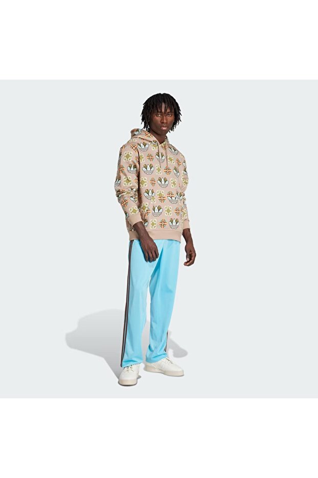 Tile Allover Print Loose Erkek Sweatshirt - 3