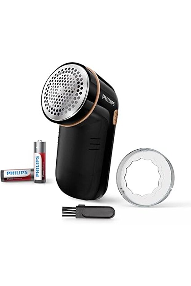 PHILIPS GC026 / 80 Bollards, Lint Remover, Black and Gold