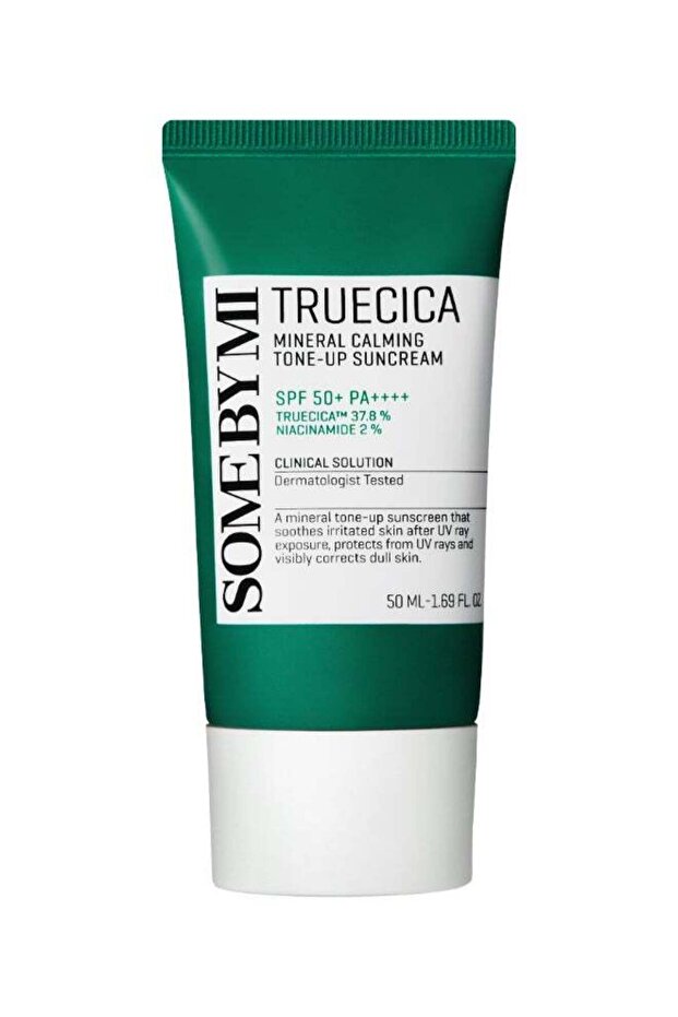 Truecica Mineral Calmin G Tone-Up Suncream Red 50ml