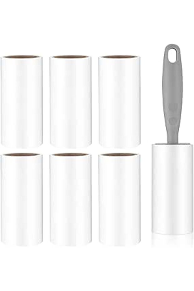 MOMENT Lint Roller Remover Hair Kit, Extra Sticky Reusable Lint Remover with 210 Sheets(7 Rollers+1