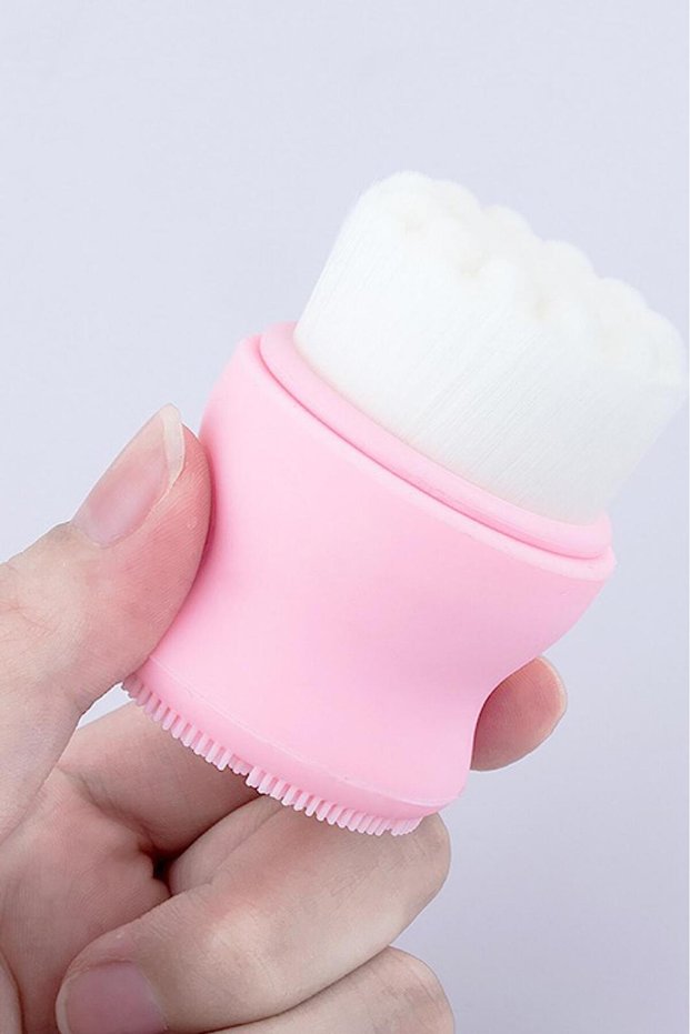 Facial Cleansing Brush Handleless Silicone Brush 1 Piece