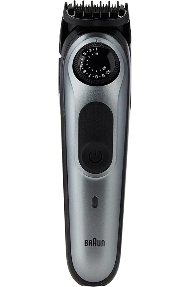 Braun Beard Trimmer BT7240 and Hair Clipper for Men, Lifetime Sharp Metal Blades, 39 Length Settings