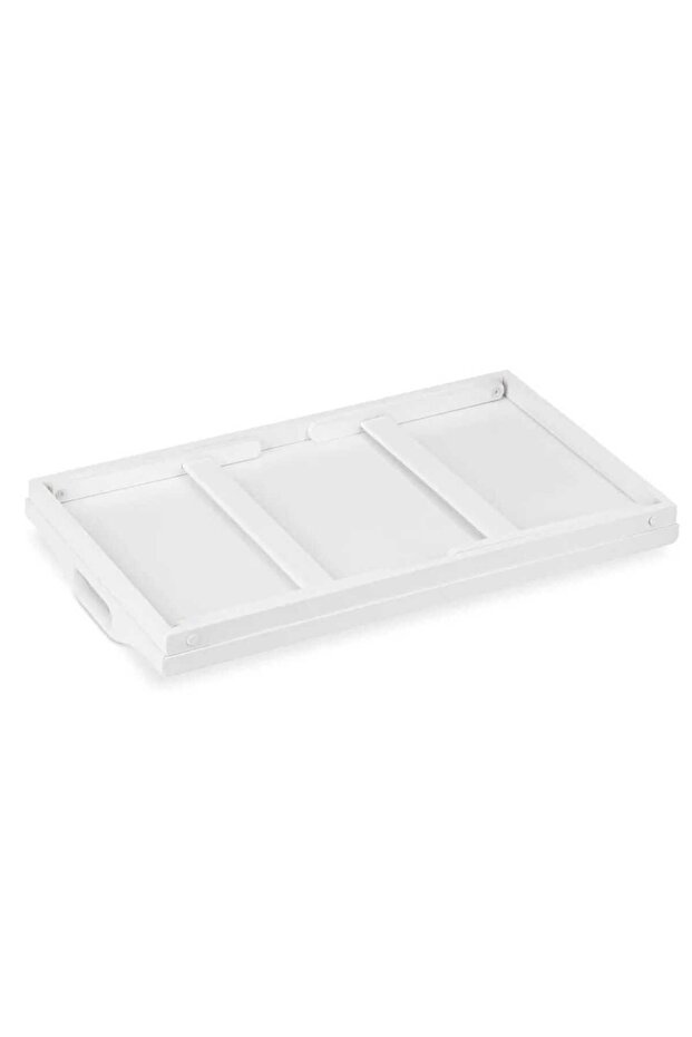 صينية سرير بيضاء أنيقة قابلة للطي - 4