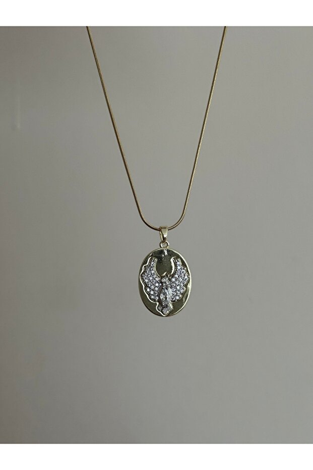 Anka Model Gold Kolye - 4