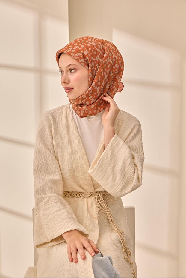 Eșarfă Aura cu model Neşe - 3